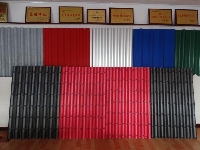 竹節玻纖鎂質凝膠瓦